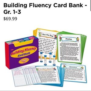 Lakeshore Fluency Cards/Box